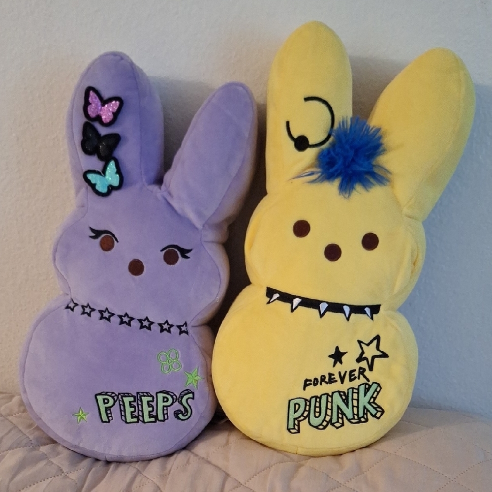 Forever Punk Plush Set - Purple and Yellow